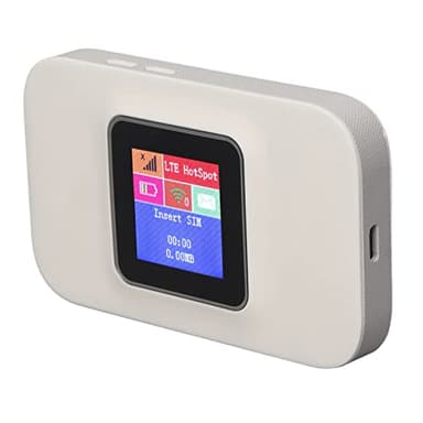 Sxhlseller Pocket 5G WiFi, Router WiFi Mobile da 300 Mbps, Router LTE Hotspot WiFi da Viaggio con Slot per Scheda SIM Plug And Play per Affari Domestici in Europa