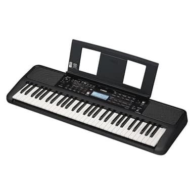 Yamaha PSR-E383 - Tastiera Portatile per Principianti con 61 tasti, 650 Voices, 48 note di polifonia, 260 Styles di auto accompagnamento, 2 Lezioni Online con un insegnante delle scuole Yamaha