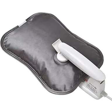 ELETTROCASA - Borsa Acqua Calda Elettrica Teporino - 6h di Calore - Borsa Calda Elettrica Ricaricabile Pronta in 10' - Boule per Riscaldare Acqua