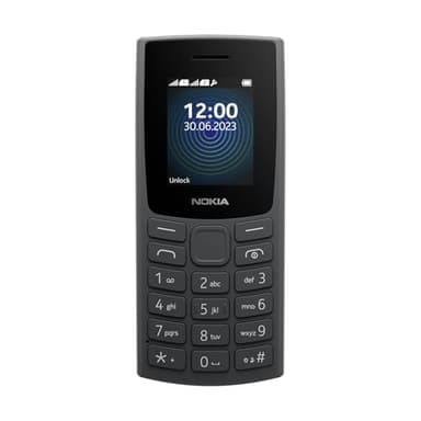 Nokia 110 2023 Telefono Cellulare Dual Sim, Display 1.8" a colori, Fotocamera, Charcoal [Italia]