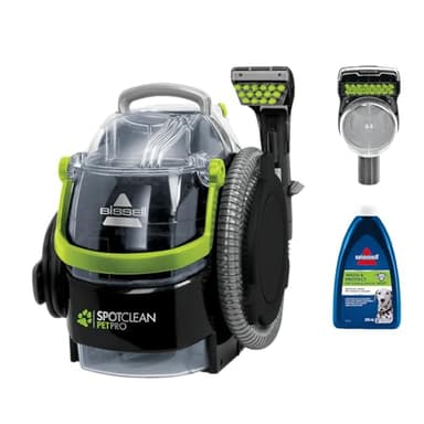 BISSELL SpotClean Pet Pro, Lavatappeti, Pulitore, Lava Tappezzeria per Tappeti, Auto, Divani, Moquette, Materassi e Altro, Potente Motore da 750W, 15585