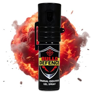 Spray anti-aggressione Tascabile e Pronto all’Uso, 100% Legale – Getto Potenziato fino a 3 Metri, Sicurezza per Donne, Jogging, Escursioni e Viaggi – Spray Identificativo Difesa Personale