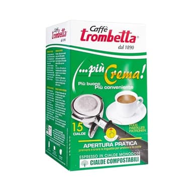 CAFFÉ TROMBETTA DAL 1890 ESE, Più Crema - 15 Cialde