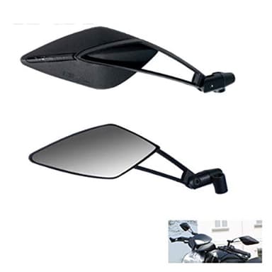 COPPIA SPECCHIETTI OMOLOGATI COMPATIBILE CON HONDA HORNET 600 2007 NERI