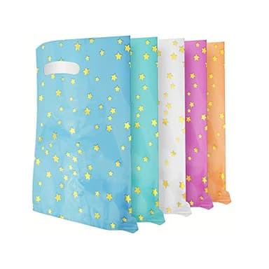 Flintronic Sacchetti Compleanno, 30Pezzi Sacchetti Regalo, Sacchettini Compleanno Bambini, Sacchetti Caramella Biscotto di Festa per Natale, Matrimoni, giveaways