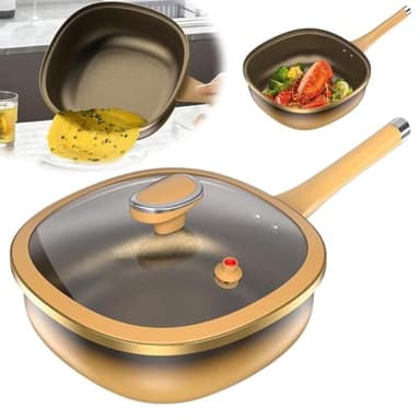 Set Padelle In Titanio Puro Keith Ti6016 – Leggero, Ipoallergenico E Anticorrosione – Adatto A Tutti I Piani Cottura (Gas, Induzione, Elettrico) – 2 Pezzi (950ml E 600ml)