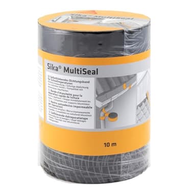 SIKA - Nastro sigillante bituminoso autoadesivo Multiseal Grigio-Nero - Riparazioni istantanee per tetti e grondaie - Impermeabile al 100%, facile da applicare e ultra resistente - 200mm x 10m