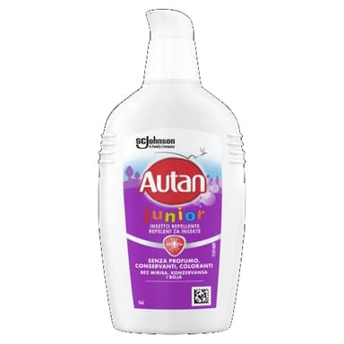 Autan Junior Gel Antizanzare, Repellente Zanzare, Dermatologicamente Testato, Protezione fino a 4 ore per bambini dai 2 anni, 1 Confezione da 100ml