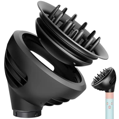 Fixbetter Diffusore Wave+Curl per Dyson Airwrap HS01 HS05 HS08, Diffusore capelli ricci per Dyson Airwrap accessori, Conversione per Dyson Airwrap Styler in Asciugacapelli