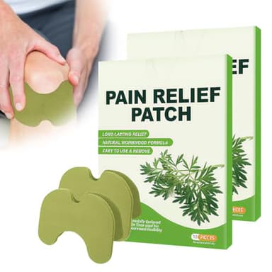 XPEX 20 Pcs Cerotti Antidolorifici Per Il Ginocchio,Cerotti Antinfiammatori Ginocchio,Antidolorificiall'Assenzio Per,Schiena,Collo