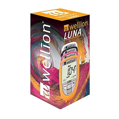 MedTrust Wellion Luna Trio Misuratore Glicemia Colesterolo Acido Urico Bianco