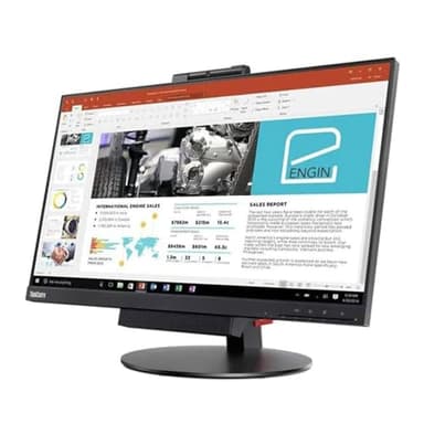 Lenovo All in One Kit, Schermo TIO 22" Gen3 Full HD, PC Computer M73 Tiny, Processore Core i5, Memoria Ram 16Gb, Disco SSD 240Gb, Webcam, Win 11 PRO (Ricondizionato)