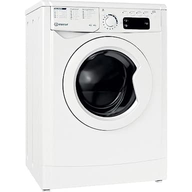 Indesit EWDE 861483 W IT N - Lavasciuga 8kg Carica Frontale, Libera Installazione. Centrifuga 1400 Giri Al Minuto. Larghezza 59,5cm, Profondità 53,5cm, Altezza 85,0cm, Classe Energetica D