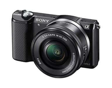 Sony Alpha 5000L Fotocamera Digitale Compatta con Obiettivo Intercambiabile, Sensore APS-C, CMOS Exmor HD, 20,1 MP, Obiettivo da 16-50 mm Incluso, Nero