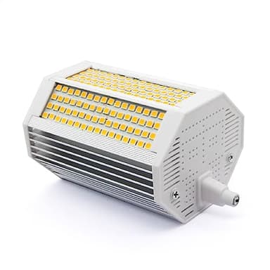 R7S LED 118mm Lampadina Dimmerabile 50W, a Doppia Estremità Tipo J (Equivalente alogena T3 da 500 W), 3000K, 4000 Lumen, Lampade da Parete/Sicurezza/Pavimento (Bianco Caldo)