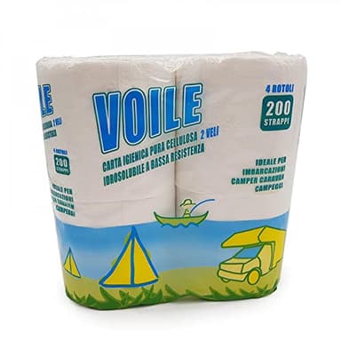 Voile Carta IGIENICA IDROSOLUBILE 4 rotorli
