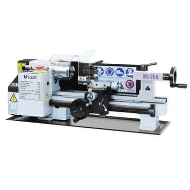 SOGI M1-250 Tornio per metalli da banco 180 x 300 avanzamento automatico longitudinale