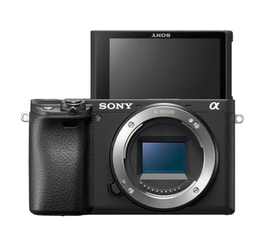 Sony Alpha 6400 Fotocamera Digitale Mirrorless ad Obiettivi Intercambiabili, Sensore APS-C, Video 4K HDR, S-log2, S-log3 e Hlg, ILCE6400AB, Nero