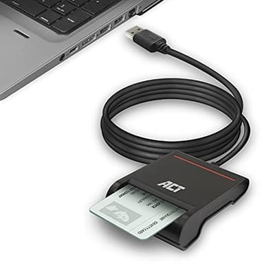 Good2know Lettore Di Schede EID Mini USB-C Nero – Per CIE, Smart Card, Belgio, Compatibile Windows/Mac/Telefono - 4