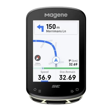 Magene C506SE GPS Ciclocomputer, Display 2,4" a colori, Navigazione in Pista, Impermeabile Contachilometri, Dati Personalizzati, Bluetooth&WiFi, 11 Lingue