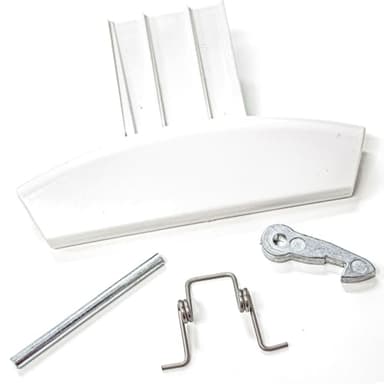 jpshop - Kit Maniglia oblò apertura sportello lavatrice compatibile con Ariston - Indesit C00259409