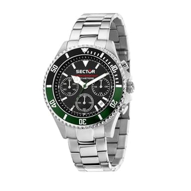 Sector No Limits Orologio Uomo, Cronografo, Analogico, Cassa 43 mm, Limited Edition Collezione 230, Regalo Compleanno