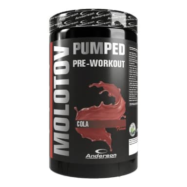 Anderson Integratore Molotov Pre-Workout Energetico con Carboidrati, Cola - 600g