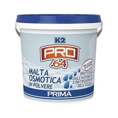 LoviStore Malta Osmotica in Polvere Ideale per il Risanamento e l'Impermeabilizzazione e la Protezioni di Pareti e Pavimenti Soggetti a Infiltrazioni d'Acqua (Bianco, 2,5 kg)