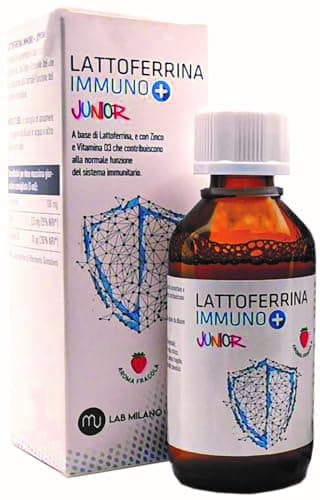 LATTOFERRINA IMMUNO JUNIOR è un integratore alimentare per bambini a base di Zinco e Vitamina D3. Supporta il sistema immunitario rinforzando le difese contro le minacce esterne.