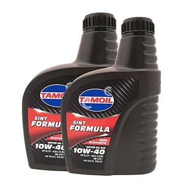 TAMOIL OLIO MOTORE Benzina Diesel SINT FORMULA 10W40 2 LITRI ACEA A3/B4