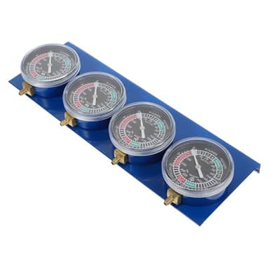 Hemobllo Vacuometro per Motocicli e Attrezzo di Misura Sincronizzato Kit Completo per Bilanciamento Carburatore Manutenzione Moto Professionale