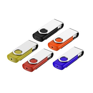 8GB Chiavetta USB 5 Pezzi, Fesaymi Pen Drive 8GB Penna USB 2.0 Unità Chiavette 8 Giga Pendrive offerta Pennetta USB Flash Drive Memoria Per PC/Tablet/TV/Auto(Multicolor)