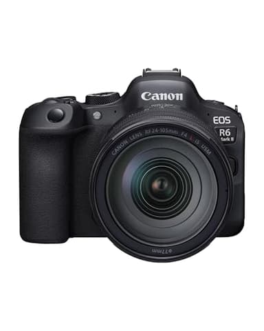 Canon Fotocamera mirrorless EOS R6 Mark II Full Frame e RF 24-105mm F4L IS USM | 24,2 megapixel, scatto continuo fino a 40 fps, 4K 60p, fino a 8 stop IS e Dual Pixel CMOS Auto Focus II Nero