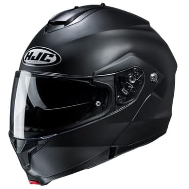 HJC, Casco Moto Modulare C91N SOLID Semi Flat Black, M