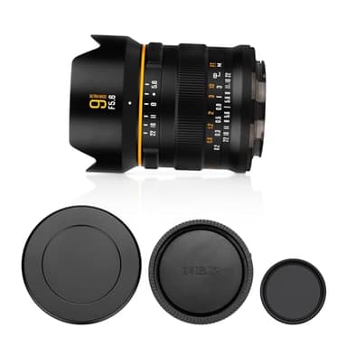 Brightin Star Obiettivo Manuale Full Frame Ultra Grandangolare da 9 mm F5.6 per Fotocamere Mirrorless Nikon Z-Mount, MF Fisso, Compatibile con Z-6II, Z-7II, Z5, Z50, Z9, Z-FC, Z30