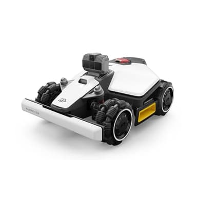 MAMMOTION LUBA mini AWD LiDAR – Robot Tagliaerba Senza Filo Perimetrale con LiDAR 3D+Visione, Senza Antenna RTK, Mappatura Automatica, Superficie Consigliata 1500 m², Modulo 4G, Pendenze Fino all'80 %