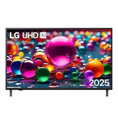 LG webOS UHD AI UA75 TV 43 pollici, Smart TV 4K Ultra HD, Processore α7 Gen8, webOS con AI, Filmmaker mode, HDR10, Gaming con VRR 4K@60Hz, Game Optimizer, Wi-Fi, 43UA75006LA 2025