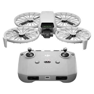 DJI Flip, drone con fotocamera UHD 4K per adulti, < 249 g, stabilizzatore a 3 assi, trasmissione video da 13 km, decollo dalla mano, ritorno automatico, 31 minuti di autonomia, volo intelligente