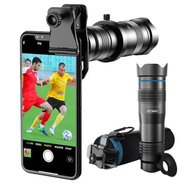 Apexel teleobiettivo per smartphone,obiettivo per smartphone ad alta potenza 28x HD Funziona con iPhone Samsung Pixel Android Qualsiasi smartphone