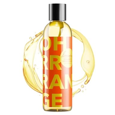 LOOVARA Olio da massaggio OH RRRANGE 150 ml con aroma d’arancia per massaggi piacevoli – Olio da massaggio erotico premium