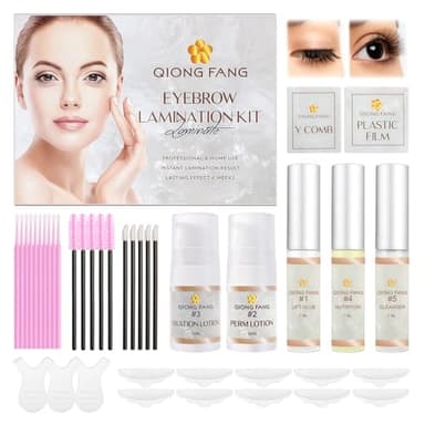Kit Laminazione Ciglia Premium,Professionale kit laminazione ciglia e sopracciglia,set per arricciare le ciglia,Kit Completo per Estensione Lash Lift,2026 Effetto Lifting,Versione aggiornata