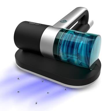 Cecotec Aspirapolvere per materassi con luce UV Conga Rockstar 3000 Mattress, ForceSonic 300W, UV-C Light, 10kPa Aspirazione, Power Brush, Cavo XXL, Cyclonic System, Filtro Alto Rendimento