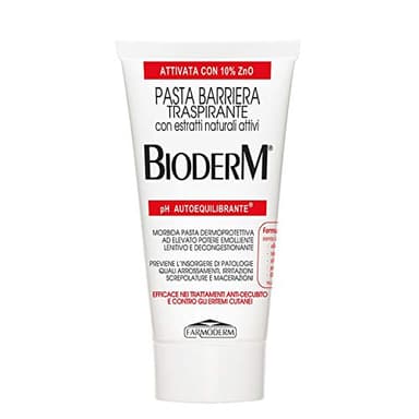 BioDerm Pasta Barriera Crema Cambio Pannolino con Ossido di Zinco 300 ml - Pasta Lenitiva Protettiva per Anziani, Allettati, Disabili e Neonati - Prodotti Alta Protezione per la Cura delle Pelle