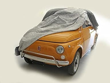 Copriauto Telo Felpato Copri Auto per 500 Epoca D - F - L - R dal 1957 in poi adattabile verifica le misure cm. 280 x 120 x 165 copertura impermeabile 78559