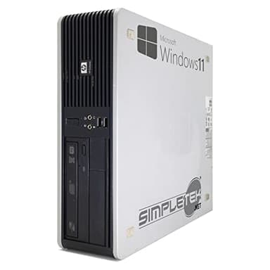HP Desktop Computer DC7900 SFF 2.80GHz Windows 11 | 8GB RAM SSD 240GB | Interfaccia Seriale RS232, VGA, DisplayPort, DVD-ROM PC Fisso (Ricondizionato)