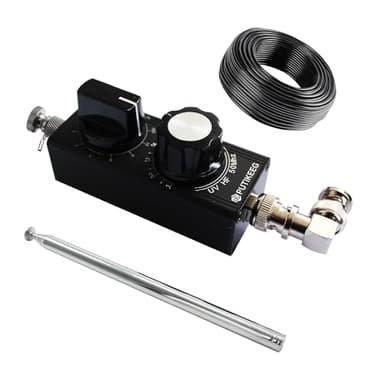 Mini ANT 20 W QRP Antenna a onde corte HF Antenna 5 MHz-55 MH Full Band FM, aviazione, antenna UV, ricezione radio stereo