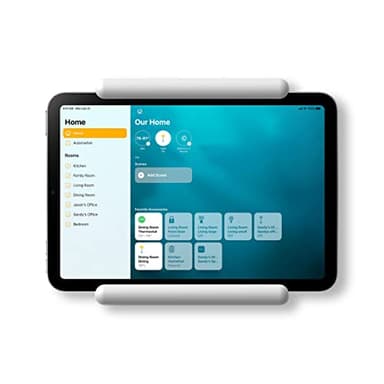 elago Home Hub Mount Supporto da Parete Compatibile con Apple iPad Mini, iPad Air, iPad PRO - Supporto per Homekit, Installazione Facile, Senza Graffi, Gestione Cavi Inclusa (Bianco)