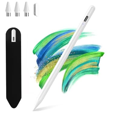 Stylus Pen Tablet Android, KBCASE Penna per Tablet Compatibile Samsung/iPhone/Lenovo/Xiaomi/Huawei/Android Touch Screen, Stylus Pencil with Sensibile all'Inclinazione con 3 Punte