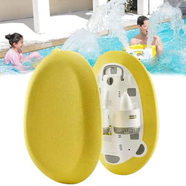 Scooter Subacqueo, Scooter Acquatico Portatile da 300 W, Idropontone da 5 Km/H con Batteria E Doppio Motore, Booster, per Giocare in Acqua,BatteryX1