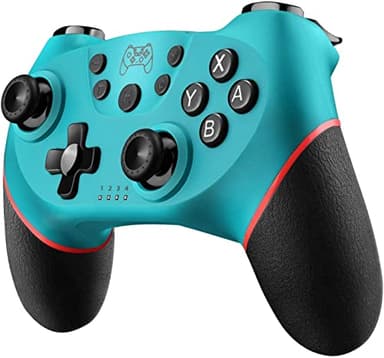 Diswoe Controller per Switch, Bluetooth Pro Controller con Hall Joystick, Gamepad per Switch/Switch 2/Lite/OLED con Wake up, Vibrazione, Turbo, Regolabile, Gyro Axis